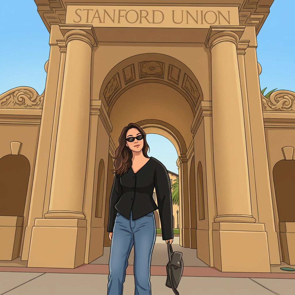 Майя Драган у Stanford Union