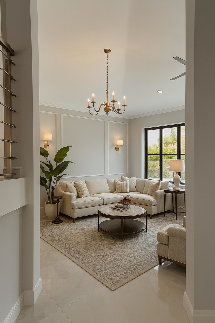 AI-дизайнер интерьера: гостиная